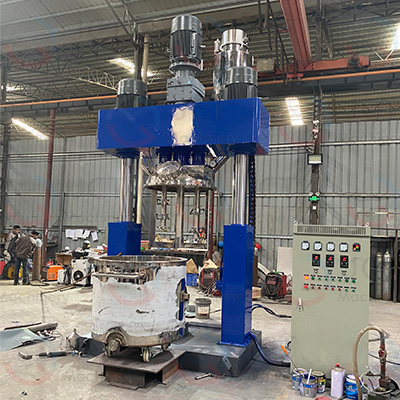 triple shaft mixer powerful dispersing mixer