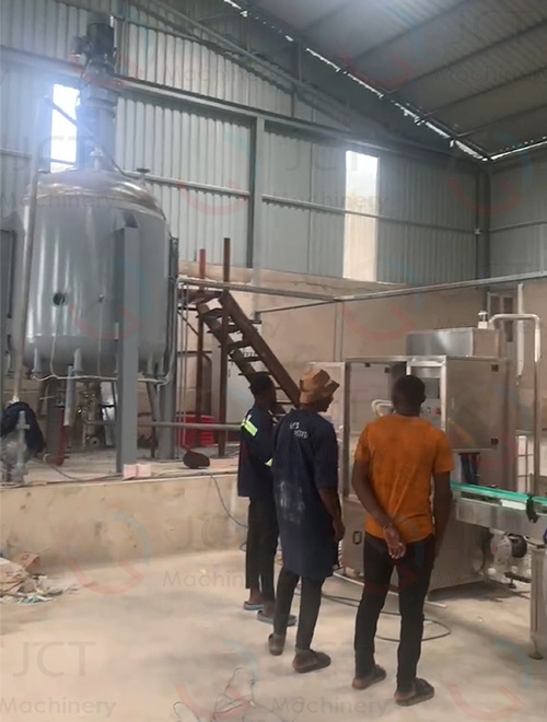 Tanzania tire repair sealant production line tire repair sealant production line