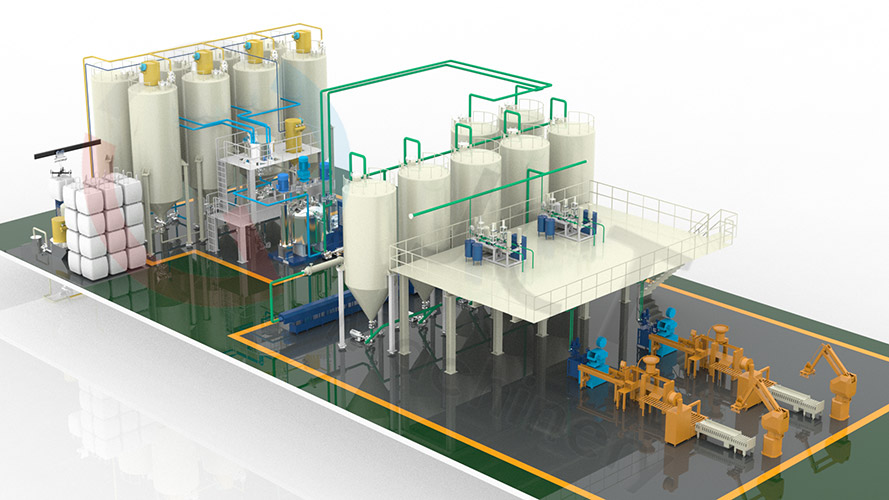 curtain wall adhesive production line