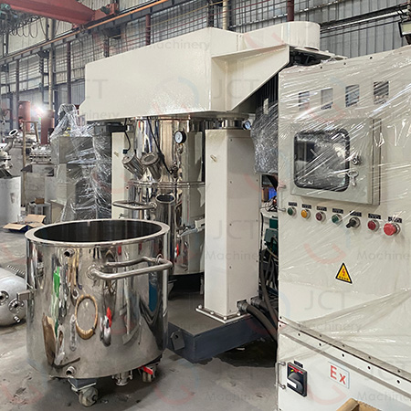 double planetary mixer with formula encryption and intelligent temperature control functions