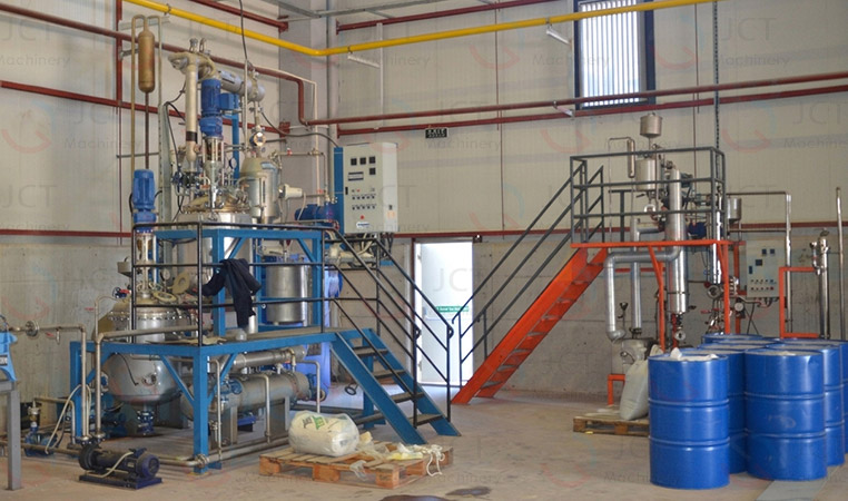 acrylic resin production plant by JCT acrylic resin production line turnkey project