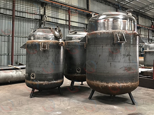 JCT Machinery stainless steel equipment for acrylic adhesive manufacturing