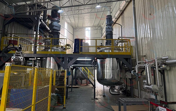 bulk hot melt glue production line turnkey project